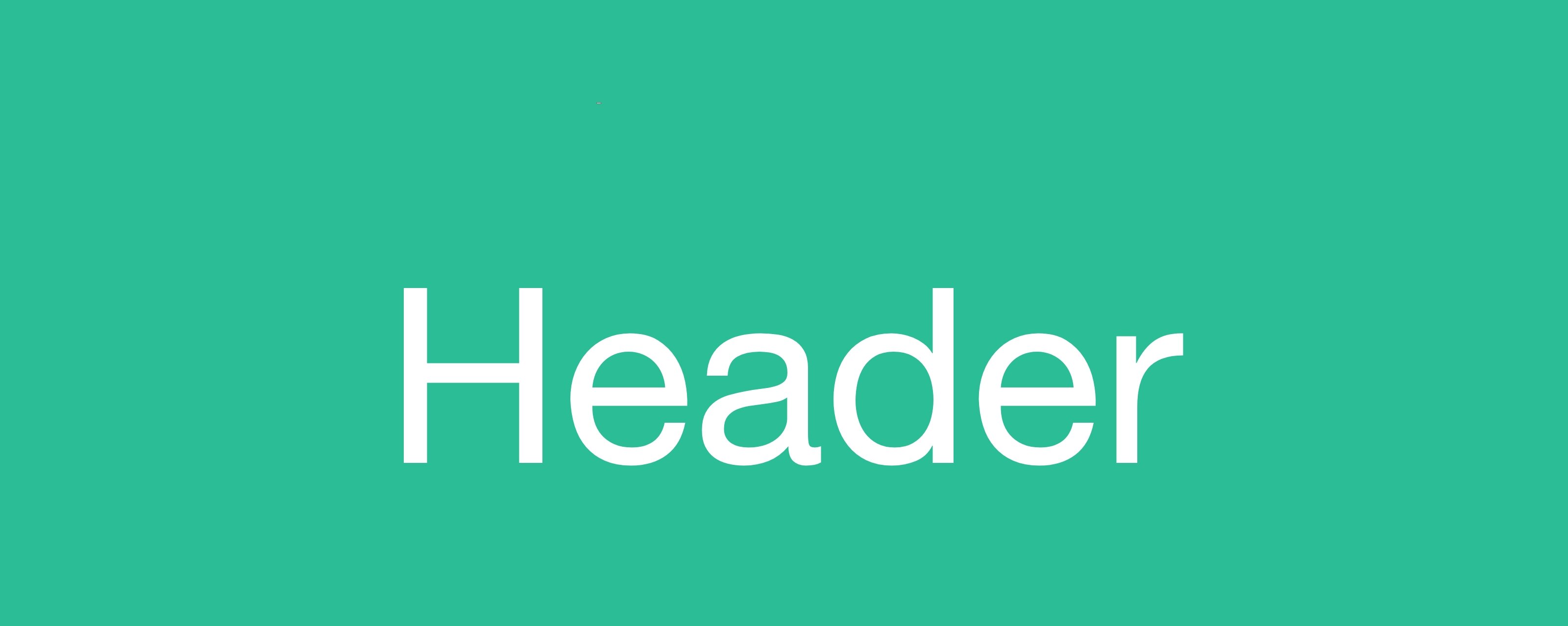 Mit's Header News-komplex mit Header